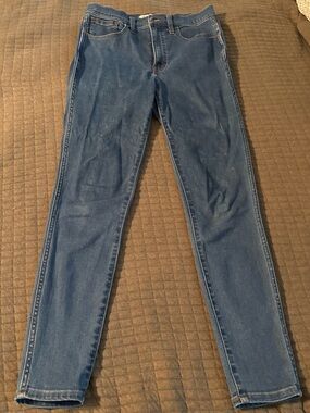 Madewell 10” Roadtripper Skinny Jeans size 28